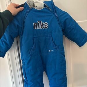 Nike Infant Blue Snowsuit